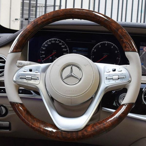 steering wheel covers diy hand-stitched peach wood suede leather car cover for - s320 s350 s400l interior auto accessories
steering wheel covers diy hand-stitched peach wood suede leather car cover for - s320 s350 s400l interior auto accessories