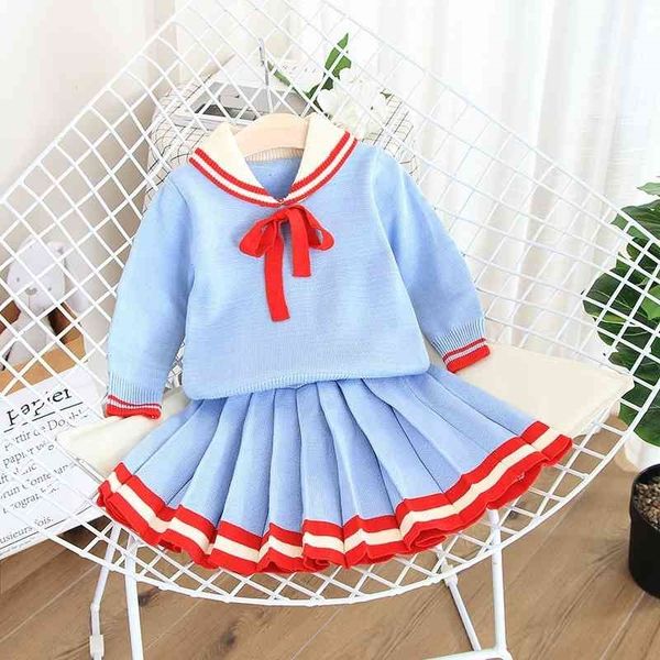 autumn baby girls winter clothes set blue color sweater shirt&skirt clothing suit children warm sets christmas knit kids suit 210715, White
autumn baby girls winter clothes set blue color sweater shirt&skirt clothing suit children warm sets christmas knit kids suit 210715, White