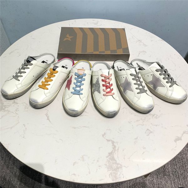 2021 summer new net red lazy flat bottomed baotou half slippers women's small white shoes real leather fashion star small dirty shoes1, Black
2021 summer new net red lazy flat bottomed baotou half slippers women's small white shoes real leather fashion star small dirty shoes1, Black