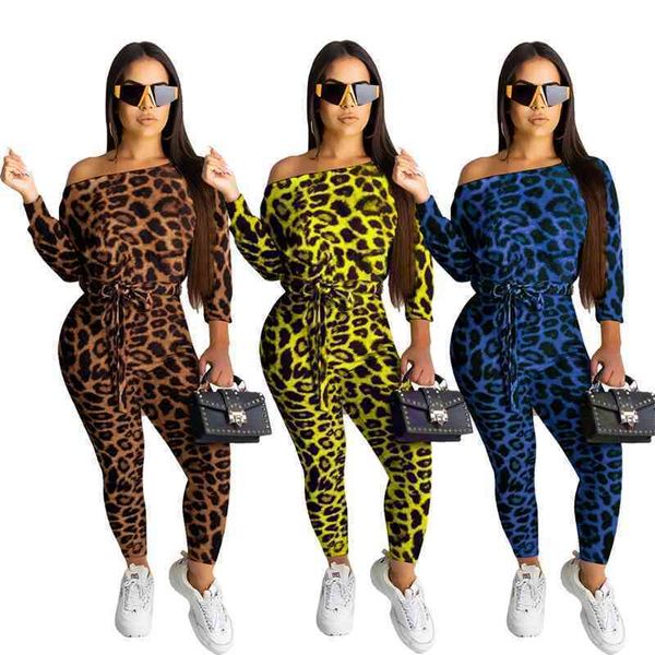 women off shoulder leopard jumpsuit pants club casual print one shoulder long sleeve party ladies rompers playsuit ljja3016, Black;white
women off shoulder leopard jumpsuit pants club casual print one shoulder long sleeve party ladies rompers playsuit ljja3016, Black;white
