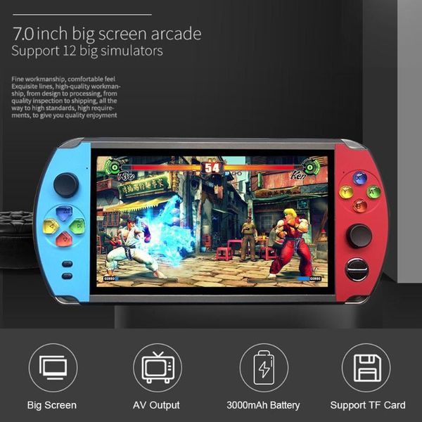 portable game players vogue x19 nostalgic retro hd 7 inch large screen handheld player for fc cps neogeo double rocker desi
portable game players vogue x19 nostalgic retro hd 7 inch large screen handheld player for fc cps neogeo double rocker desi