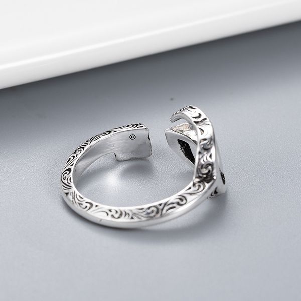 opening adjustable size ring creative pattern retro rings made 925 silver plated jewelry supply
opening adjustable size ring creative pattern retro rings made 925 silver plated jewelry supply
