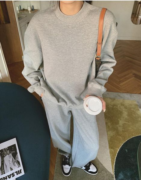 women's two piece pants 2021 autumn winter women sets 2 outfits matching high elastic waist oversize fashion lady suit, White
women's two piece pants 2021 autumn winter women sets 2 outfits matching high elastic waist oversize fashion lady suit, White