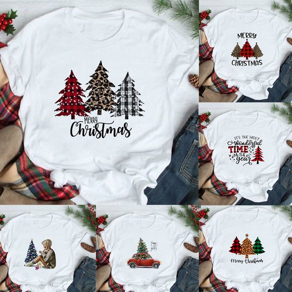 merry christmas plaid tree printed t-shirt fashion graphic women tshirt female kawaii tee ladies xmas t-shirt harajuku c0220, White
merry christmas plaid tree printed t-shirt fashion graphic women tshirt female kawaii tee ladies xmas t-shirt harajuku c0220, White