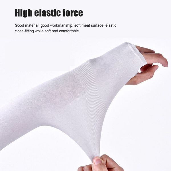 2 pairs sun uv protection arm cooling sleeve warmers cuffs with thumb holes for outdoor cycling sn-hot
2 pairs sun uv protection arm cooling sleeve warmers cuffs with thumb holes for outdoor cycling sn-hot