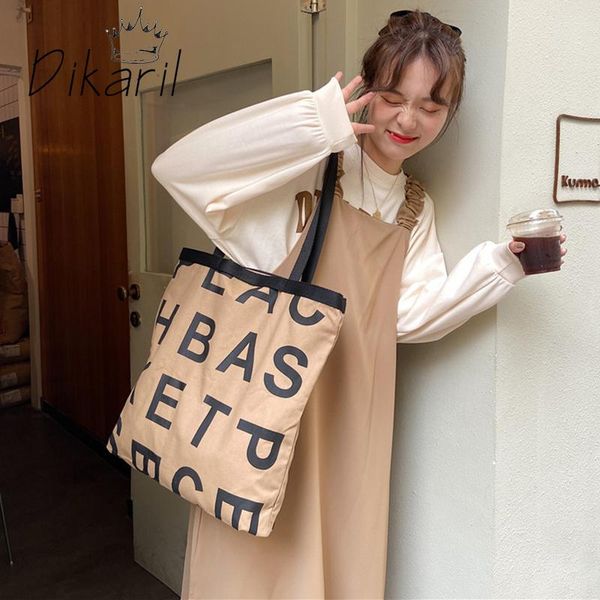 evening bags dikaril women's canvas casual tote shoulder bag stylish waterproof shopping cloth foldaway travel letter print handbag
evening bags dikaril women's canvas casual tote shoulder bag stylish waterproof shopping cloth foldaway travel letter print handbag