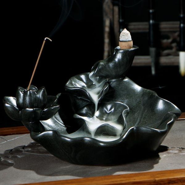 sachet bags lotus leaf incense holder smoke waterfall backflow burner ceramic furnace smellaromatic road
sachet bags lotus leaf incense holder smoke waterfall backflow burner ceramic furnace smellaromatic road