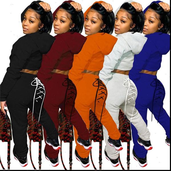 new two piece set women sweatsuits for women fall clothes tracksuit hooded lace up back pants outfit dropshipping, Gray
new two piece set women sweatsuits for women fall clothes tracksuit hooded lace up back pants outfit dropshipping, Gray