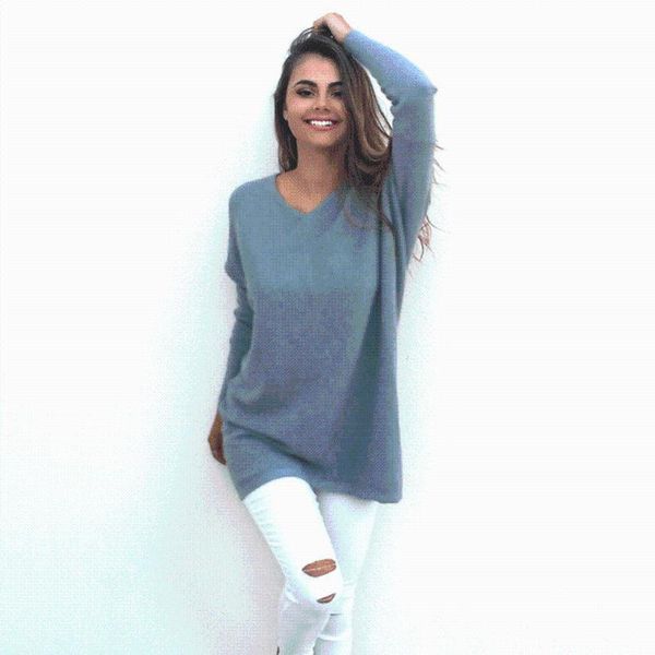 women's sweaters pullover long woman sweater europe american style v-neck sleeve female 2021 winter fashion solid, White;black
women's sweaters pullover long woman sweater europe american style v-neck sleeve female 2021 winter fashion solid, White;black