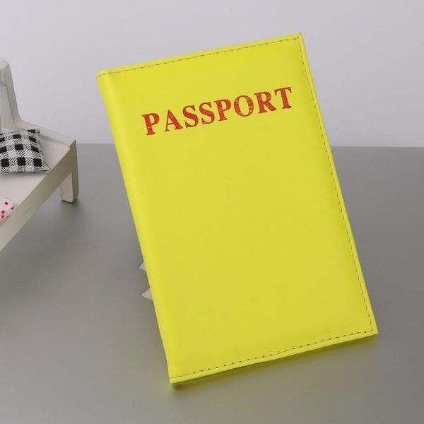card holders fluorescent passport book english holder pu ticket travel document bag, Brown;gray
card holders fluorescent passport book english holder pu ticket travel document bag, Brown;gray