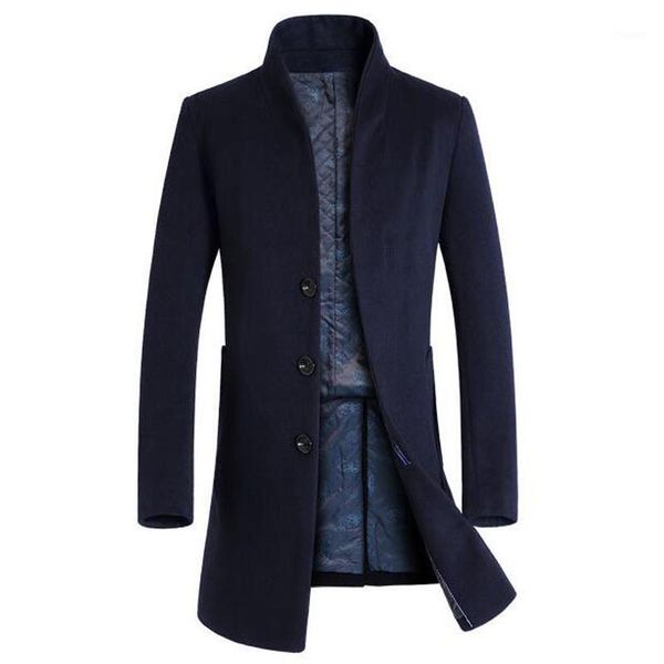 long woolen coat men winter thicken trench wool coats mens casual silm fit warm windbreaker jacket palto mens peacoat overcoat1, Black
long woolen coat men winter thicken trench wool coats mens casual silm fit warm windbreaker jacket palto mens peacoat overcoat1, Black