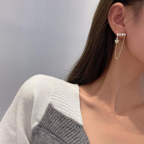 dangle & chandelier timeonly korean fashion star imitation pearl earring shiny for women ladies hollow chain earrings simple jewelry, Silver
dangle & chandelier timeonly korean fashion star imitation pearl earring shiny for women ladies hollow chain earrings simple jewelry, Silver
