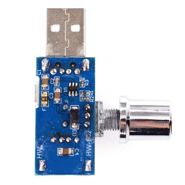 602 usb adjustable speed fan module, mini wind speed and computer radiator mute multi-speed control module
602 usb adjustable speed fan module, mini wind speed and computer radiator mute multi-speed control module