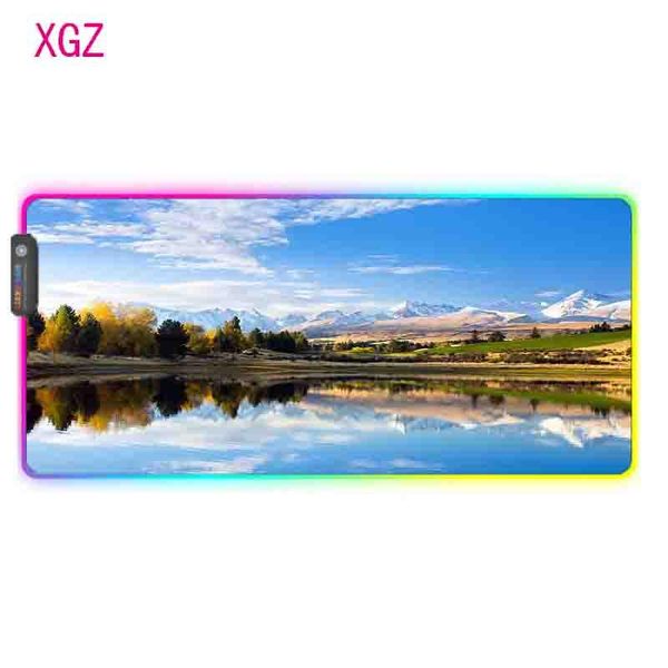 mouse pads & wrist rests xgz rgb lake scenery pad large gamers lead computer with carpet table 
mouse pads & wrist rests xgz rgb lake scenery pad large gamers lead computer with carpet table