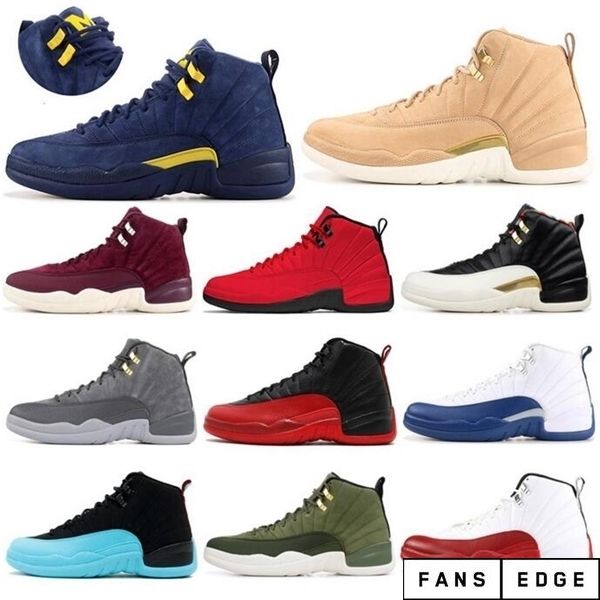 12 12s basketball shoes game royal winterize wntr gym red michigan bordeaux flu game taxi dark grey sports sneaker trainers size 7-13
12 12s basketball shoes game royal winterize wntr gym red michigan bordeaux flu game taxi dark grey sports sneaker trainers size 7-13