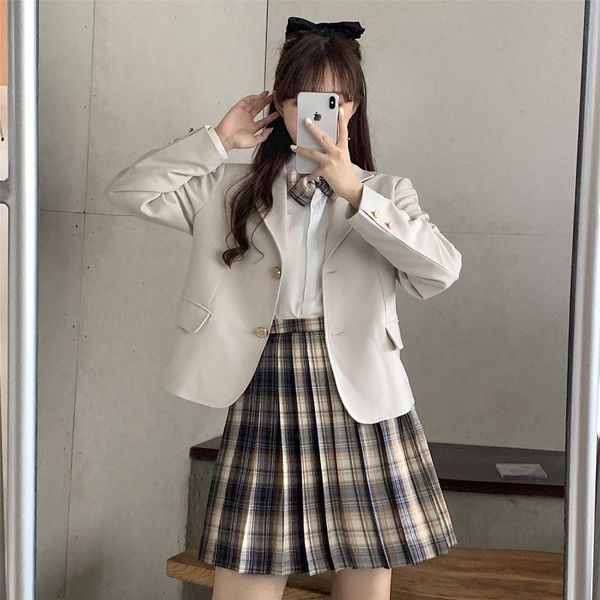 preppy style jk slim coats 2021 women autumn spring retro outwear jk coat girls school uniforms, Black;brown
preppy style jk slim coats 2021 women autumn spring retro outwear jk coat girls school uniforms, Black;brown