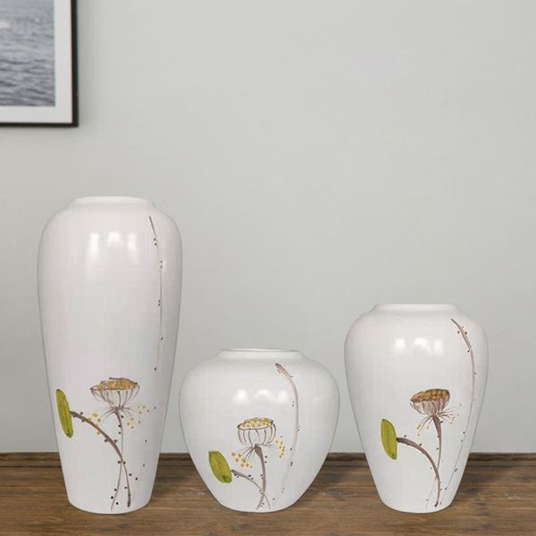 vases nordic flower lutos seed white vase bottle pot ceramic porcelain for home office decoration
vases nordic flower lutos seed white vase bottle pot ceramic porcelain for home office decoration