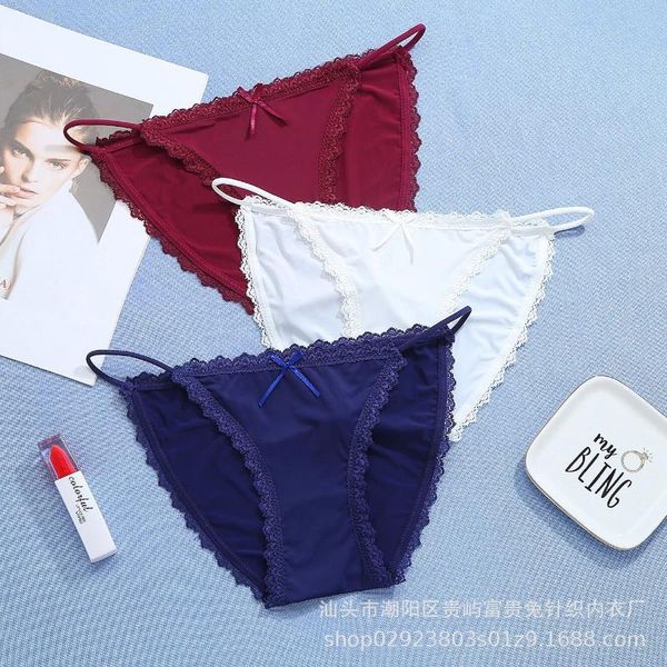 women's panties 2021 cotton lace underwear solid color briefs for women -xl underpants comfortable female lingerie, Black;pink
women's panties 2021 cotton lace underwear solid color briefs for women -xl underpants comfortable female lingerie, Black;pink