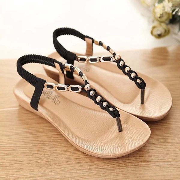 new summer womens bohemia sandals beach pearl shoes lady t-strap thong flip flops comfortable lady female peep toe shoes #5, Black
new summer womens bohemia sandals beach pearl shoes lady t-strap thong flip flops comfortable lady female peep toe shoes #5, Black