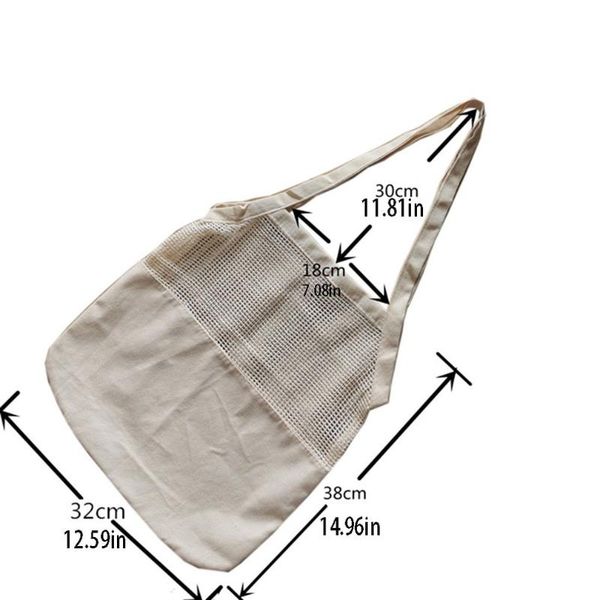 Fruit And Vegetable Net Bag High-capacity Portable Storage Bag Stitching Cotton Supermarket Shopping
Fruit And Vegetable Net Bag High-capacity Portable Storage Bag Stitching Cotton Supermarket Shopping