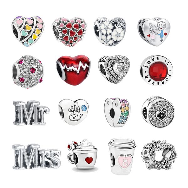 new fashion 925 sterling silver beads for women diy making fit pandora bracelets heart love cz diamond lady gift with box luxury designer je, Black
new fashion 925 sterling silver beads for women diy making fit pandora bracelets heart love cz diamond lady gift with box luxury designer je, Black