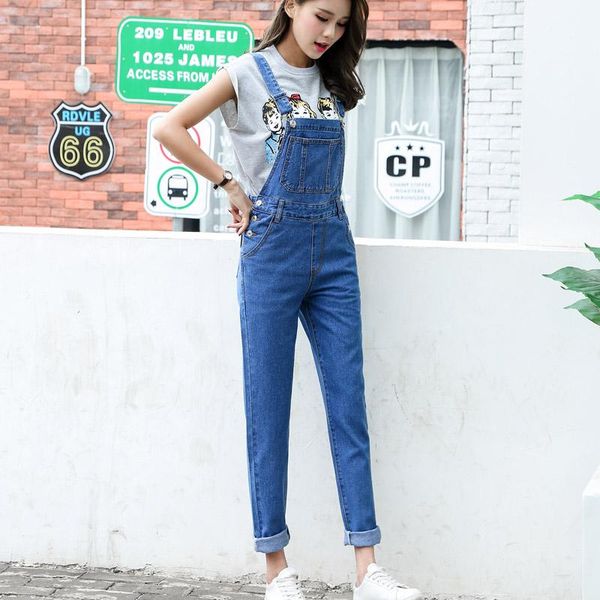 women's jumpsuits & rompers s-l 2021 womens jumpsuit loose long trousers blue denim pants jeans overalls for (b1285), Black;white
women's jumpsuits & rompers s-l 2021 womens jumpsuit loose long trousers blue denim pants jeans overalls for (b1285), Black;white