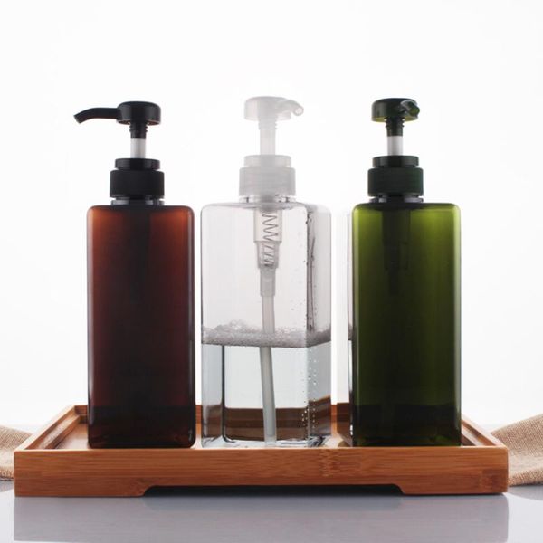storage bottles & jars 10pcs empty plastic lotion shampoo packaging solution square pump refillable cosmetic container 650ml
storage bottles & jars 10pcs empty plastic lotion shampoo packaging solution square pump refillable cosmetic container 650ml