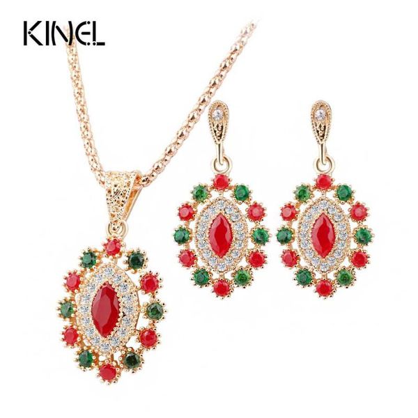 earrings & necklace 2021 jewelry set red crystal and for women color gold 2pcs/sets vintage, Silver
earrings & necklace 2021 jewelry set red crystal and for women color gold 2pcs/sets vintage, Silver