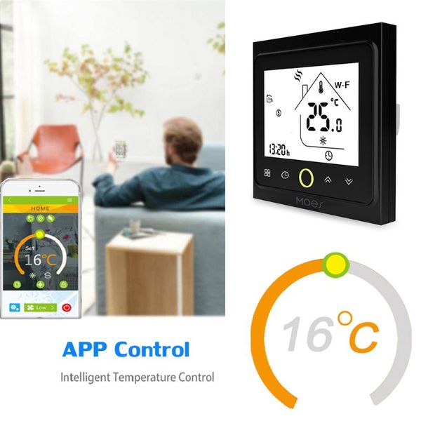 smart home control temperature system wifi thermostat controller for water/electric floor heating water/gas boiler
smart home control temperature system wifi thermostat controller for water/electric floor heating water/gas boiler