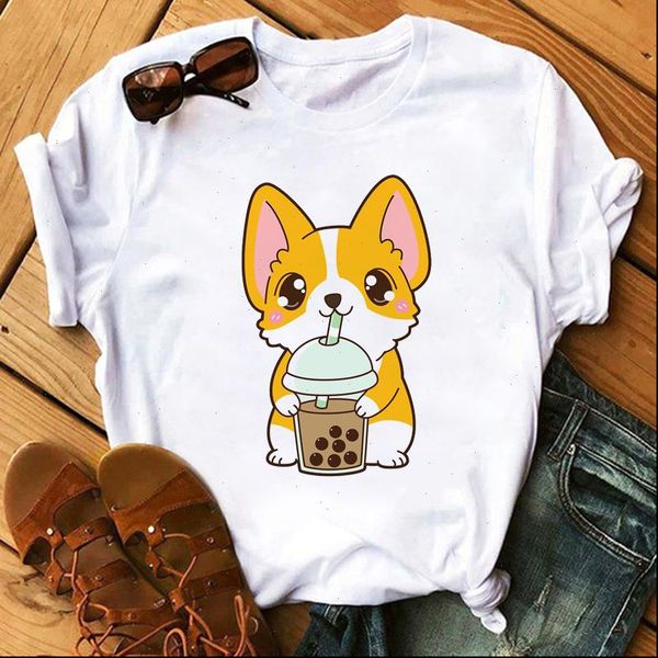 funny corgi printed women t shirts summer casual short sleeves shirts women cute tshirts graphic tees female tshirt, White
funny corgi printed women t shirts summer casual short sleeves shirts women cute tshirts graphic tees female tshirt, White