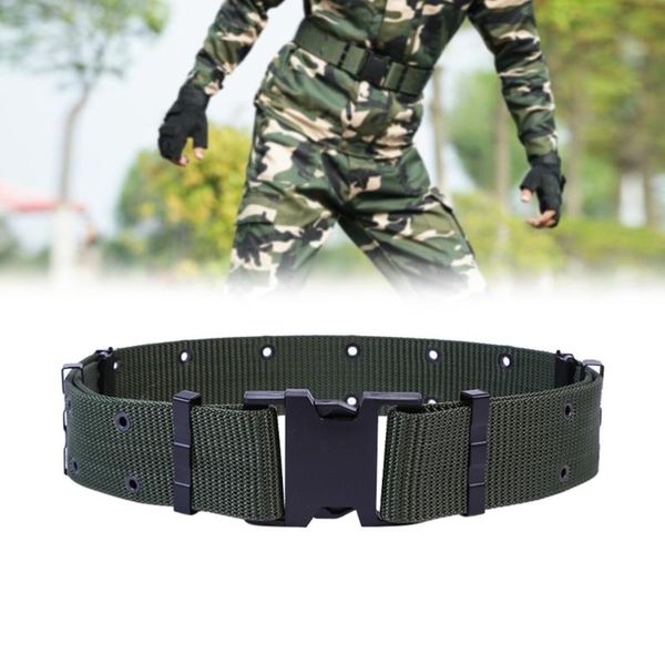 man casual practical men belts color simple canvas belt men armed belts on duty outdoors waistband(green), Black;gray 
man casual practical men belts color simple canvas belt men armed belts on duty outdoors waistband(green), Black;gray