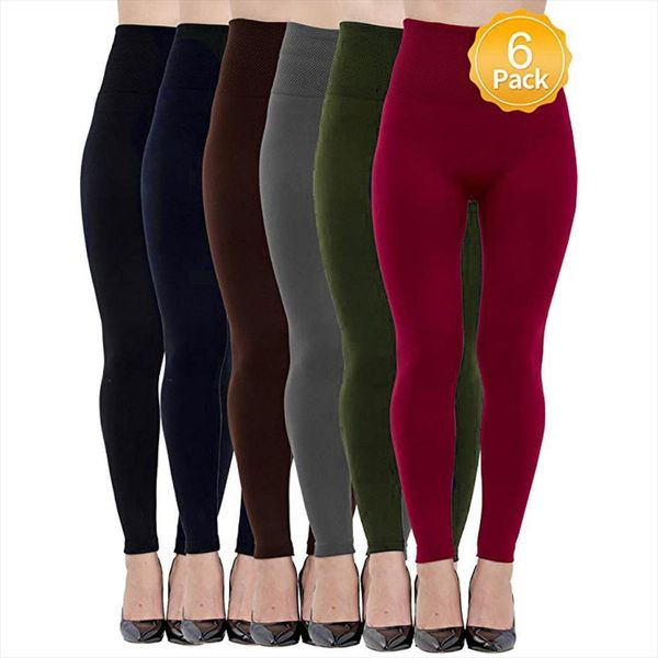 fleece lined soft women legging high waist slimming pants fitness solid color ropa mujer, Black
fleece lined soft women legging high waist slimming pants fitness solid color ropa mujer, Black