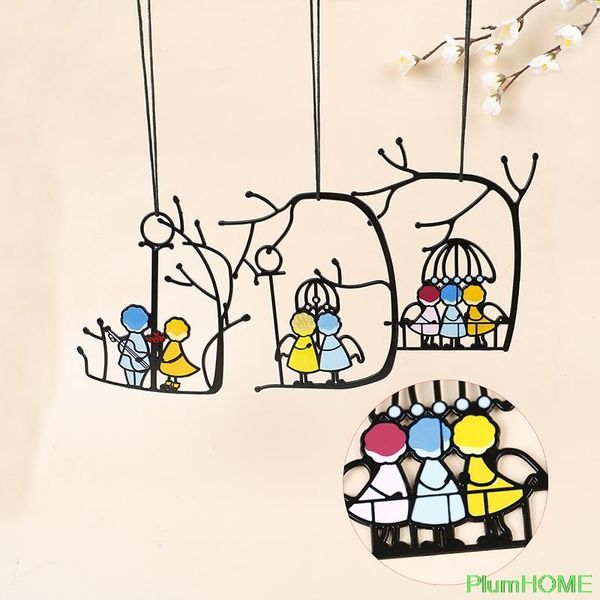 decorative objects & figurines 1pc metal art window hangings angels couple love home decor gift wind chimes hanging decorations
decorative objects & figurines 1pc metal art window hangings angels couple love home decor gift wind chimes hanging decorations