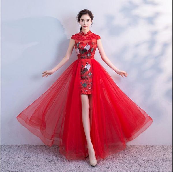 ethnic clothing red traditional wedding bridal cheongsam dress chinese oriental necklaces modern qipao dresses
ethnic clothing red traditional wedding bridal cheongsam dress chinese oriental necklaces modern qipao dresses