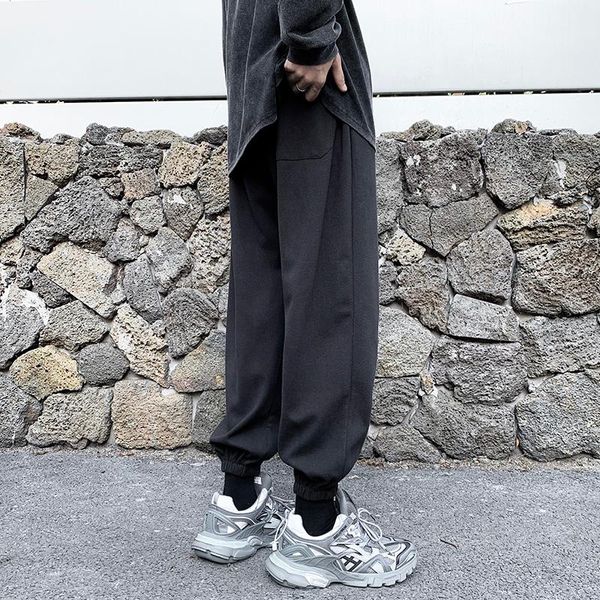 men's pants streetwear sweatpants casual men fashion harem ankle-length mens joggers sportwear trousers, Black
men's pants streetwear sweatpants casual men fashion harem ankle-length mens joggers sportwear trousers, Black