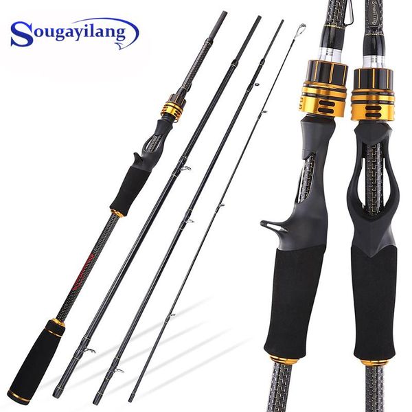 sougayilang1.8m 2.1m 2.4m ml/m/mh carbon fiber fishing rod 4 sections travel ultra casting rod 10g-30g lure fishing pole
sougayilang1.8m 2.1m 2.4m ml/m/mh carbon fiber fishing rod 4 sections travel ultra casting rod 10g-30g lure fishing pole