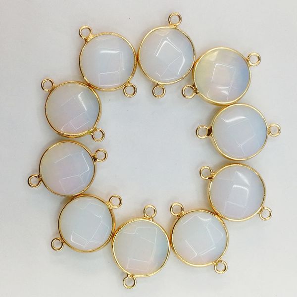 fashion 12pcs opal natural stone necklace gold plating metal connectors for jewelry making charms pendant bracelet accessories, Bronze;silver
fashion 12pcs opal natural stone necklace gold plating metal connectors for jewelry making charms pendant bracelet accessories, Bronze;silver