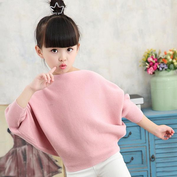 pullover red pink spring autumn kids sweaters girls sweater knitwear children batwing sleeve teen knit clothes solid color, Blue
pullover red pink spring autumn kids sweaters girls sweater knitwear children batwing sleeve teen knit clothes solid color, Blue