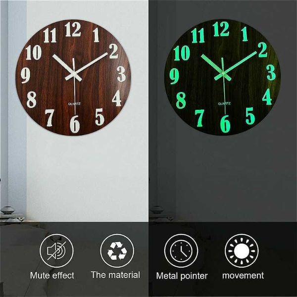 wall clocks luminous clock,12 inch wooden silent non-ticking kitchen wallclock with night lights for indoor/outdoor living room digital
wall clocks luminous clock,12 inch wooden silent non-ticking kitchen wallclock with night lights for indoor/outdoor living room digital