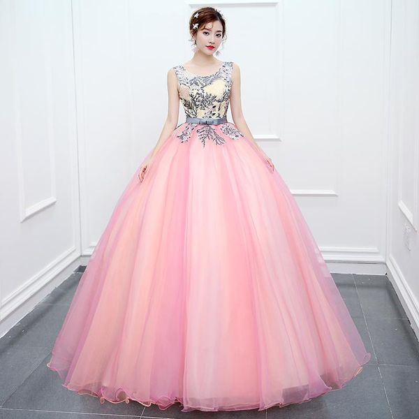 party dresses arrival pink long lady girl women princess bridesmaid banquet performance ball dress gown, White;black
party dresses arrival pink long lady girl women princess bridesmaid banquet performance ball dress gown, White;black