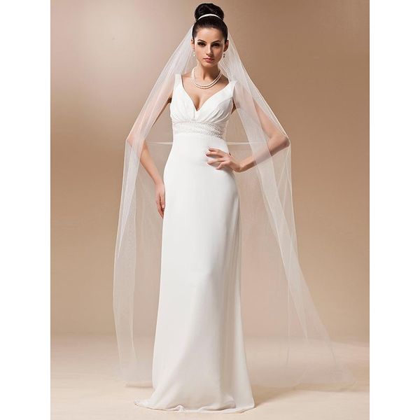 bridal veils lan ting bride one-tier cut edge wedding veil cathedral 53 118.11 in (300cm) tulle a-line, ball gown, princess, sheath, Black
bridal veils lan ting bride one-tier cut edge wedding veil cathedral 53 118.11 in (300cm) tulle a-line, ball gown, princess, sheath, Black