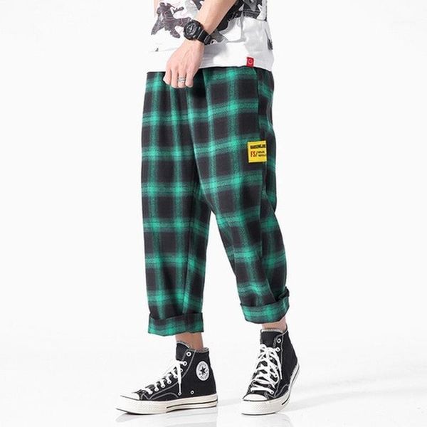 men's plaid pants black cotton comfortable summer casual street wear loose japanese fashion sports
men's plaid pants black cotton comfortable summer casual street wear loose japanese fashion sports
