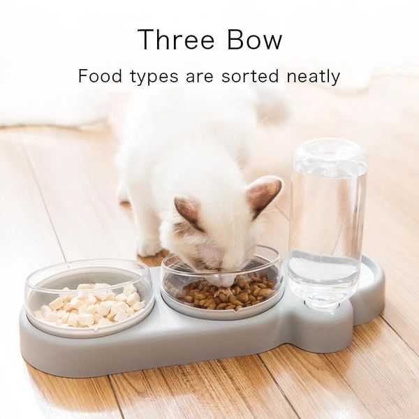 cat bowls & feeders pet feeder puppy feeding stainless steel container 2-in-1 automatic double bowl dog water dispenser
cat bowls & feeders pet feeder puppy feeding stainless steel container 2-in-1 automatic double bowl dog water dispenser