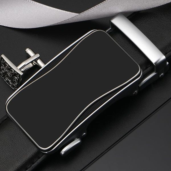 belts black men's belt trend designer two-layer cowhide automatic buckle fashion gentleman business casual real, Black;brown
belts black men's belt trend designer two-layer cowhide automatic buckle fashion gentleman business casual real, Black;brown