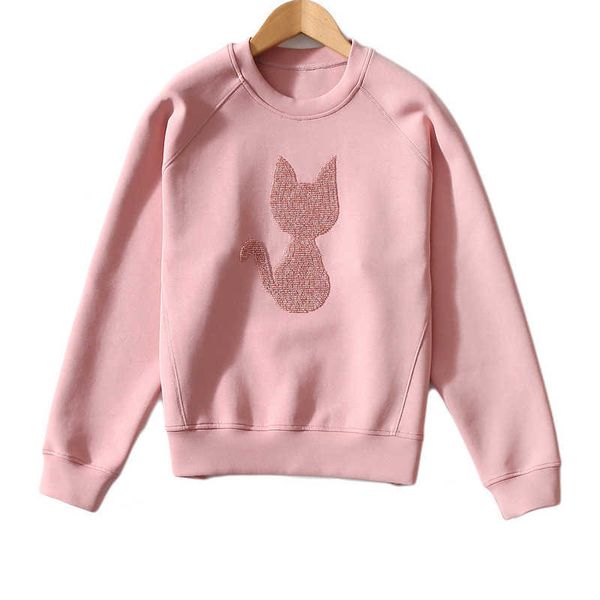 fashion fleece hoodies k6 leisure age reduction creative, loose and thin, able women's sweater top, Black
fashion fleece hoodies k6 leisure age reduction creative, loose and thin, able women's sweater top, Black