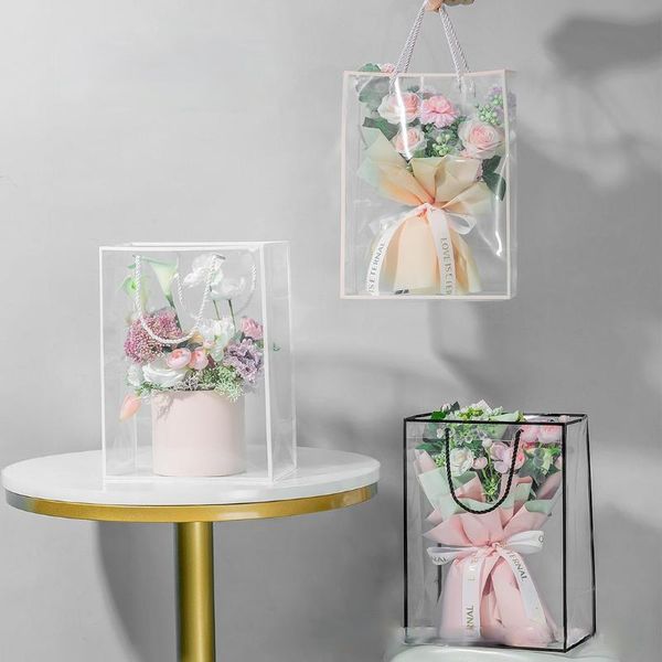 storage bags 5pcs full transparent border flowers bouquet tote bag window carrying gift florist store supplies
storage bags 5pcs full transparent border flowers bouquet tote bag window carrying gift florist store supplies