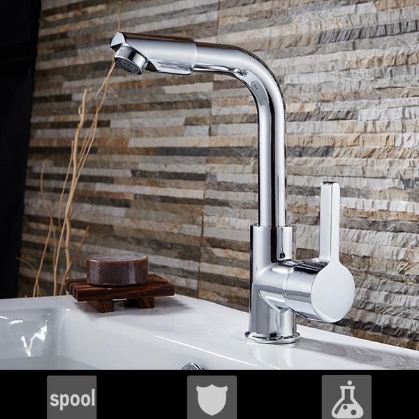 bathroom sink faucets chrome plating basin faucet and cold mixer tap 360 degree rotation wash torneiras
bathroom sink faucets chrome plating basin faucet and cold mixer tap 360 degree rotation wash torneiras