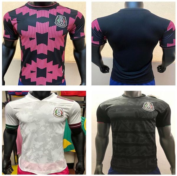 20 21 player version mexico soccer jerseys home away h.lozano dos santos chicharito 2021 pink black men kit football uniform shirtsbsgr, Black;yellow
20 21 player version mexico soccer jerseys home away h.lozano dos santos chicharito 2021 pink black men kit football uniform shirtsbsgr, Black;yellow