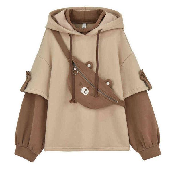 merry pretty harajuku bear hooded sweatshirt women korean kawaii long sleeve oversized hoodies sweet warm winter pulovers 211108, Black
merry pretty harajuku bear hooded sweatshirt women korean kawaii long sleeve oversized hoodies sweet warm winter pulovers 211108, Black