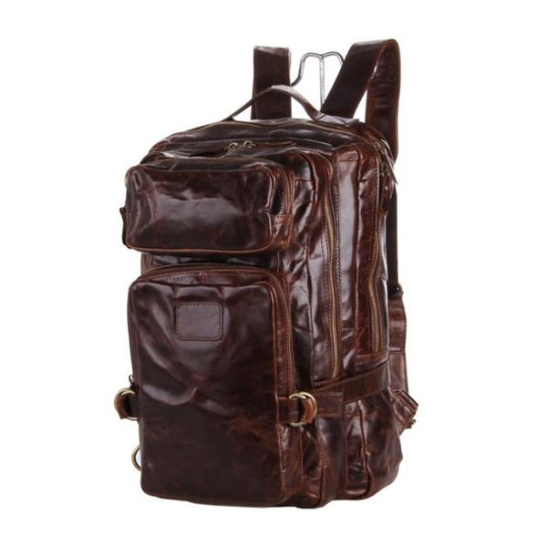 backpack multifunctional genuine leather men fashion male school travel bag large rucksack big brown
backpack multifunctional genuine leather men fashion male school travel bag large rucksack big brown